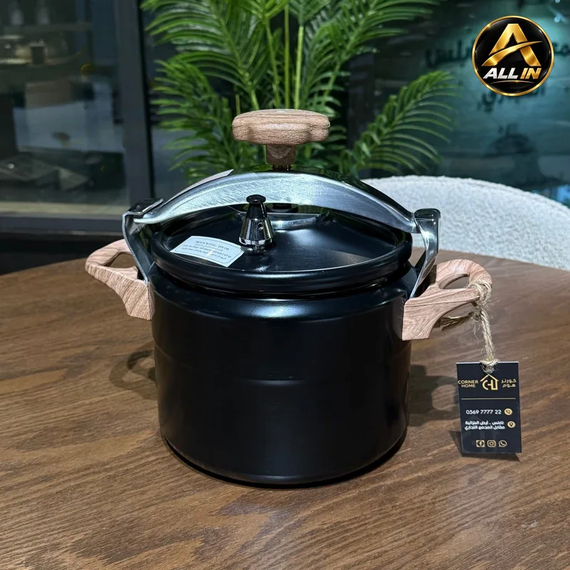 طناجر ضغط رخام 6 لتر اسود CTC22