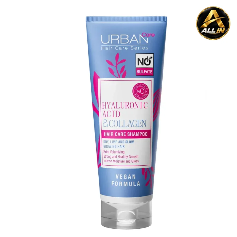 شامبو الهيالورونيك والكولاجين Urban Care Hyaluronic acid & collagen shampoo 250ML