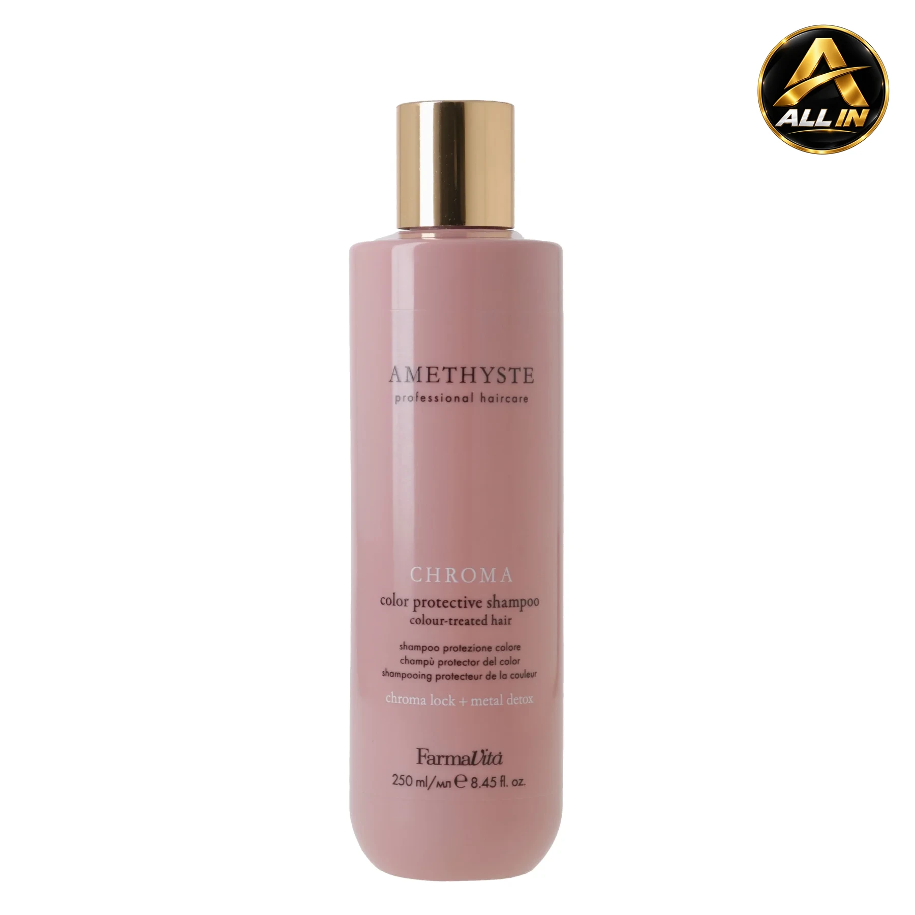 شامبو حماية اللون 250 مل — FARMAVITA AMETHYSTE CHROMA – Color Protective Shampoo، صورة 1