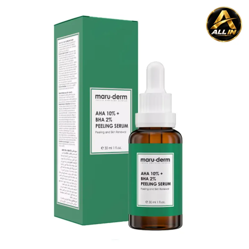سيروم تقشير من ماروديرم MARU.DERM AHA 10% + BHA 2% Peeling Serum 30 ML