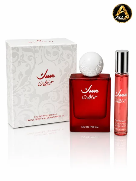 عطر 100ML مسك مع تستر 20ML.