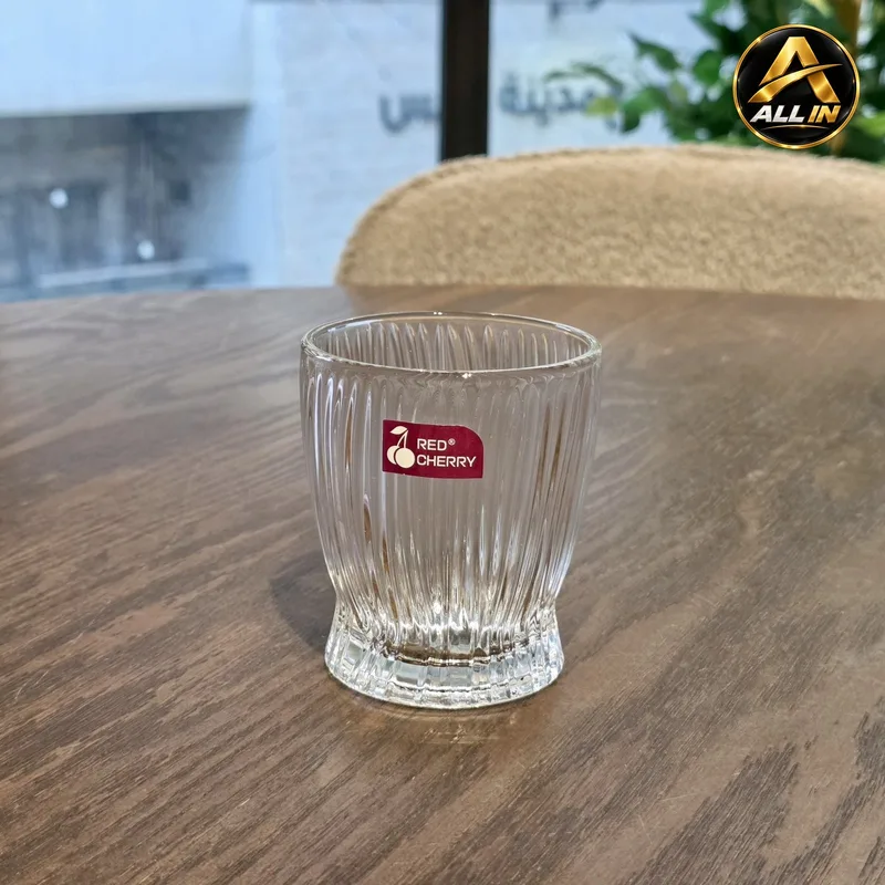 طقم كاسات عصير شفاف S12-47