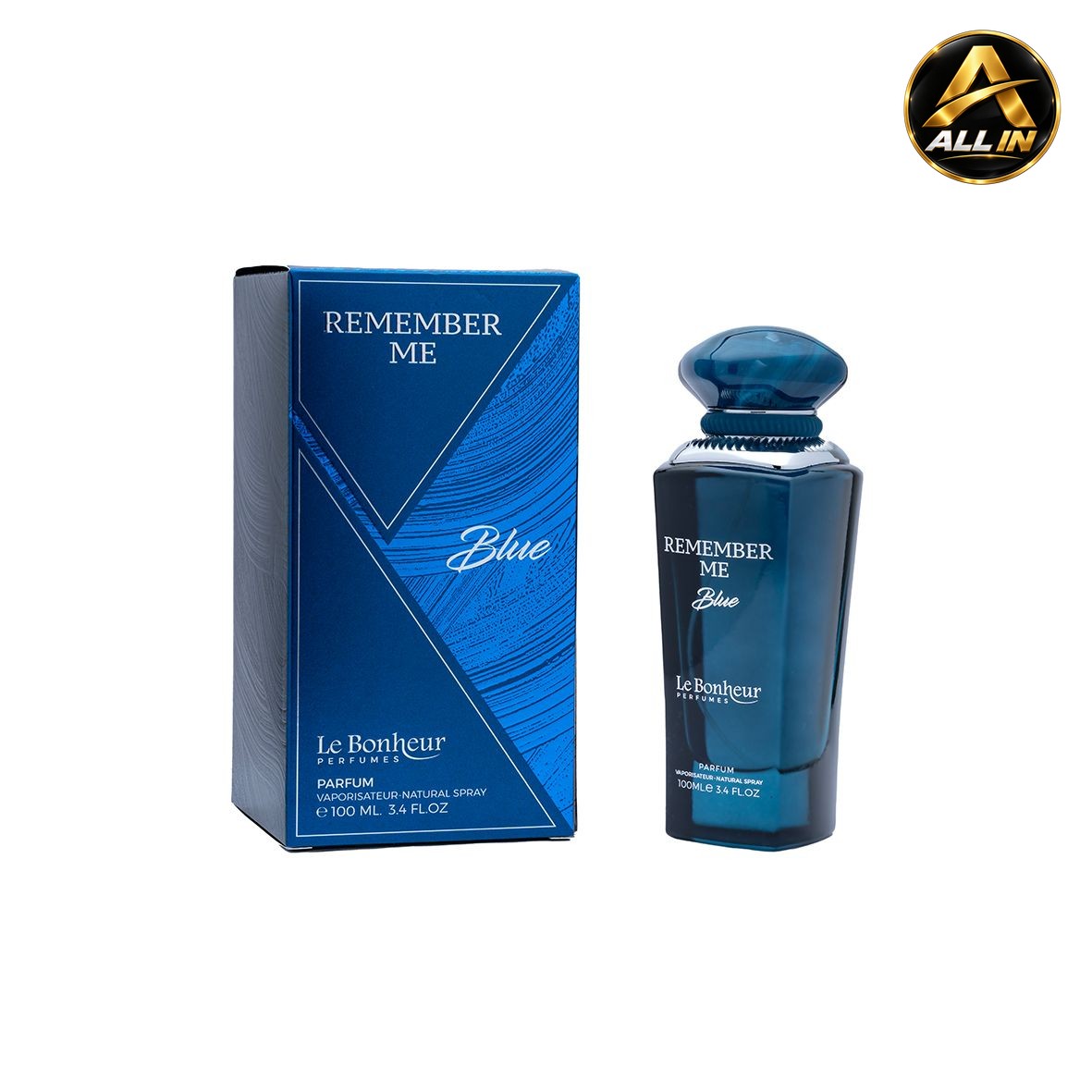 عطر 100 مل | Remember Me Blue – Le Bonheur 100 ml، صورة 1