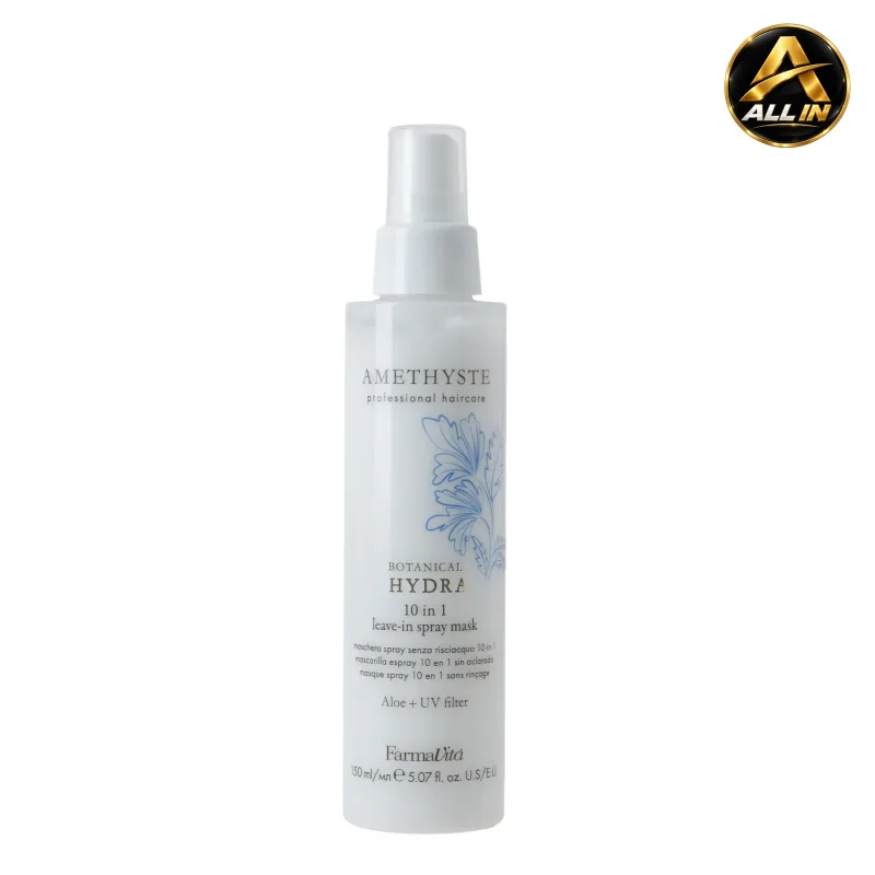 ماسك بخاخ 10 في 1 150 مل — FARMAVITA AMETHYSTE BOTANICAL HYDRA – 10 in 1 Leave-in Spray Mask