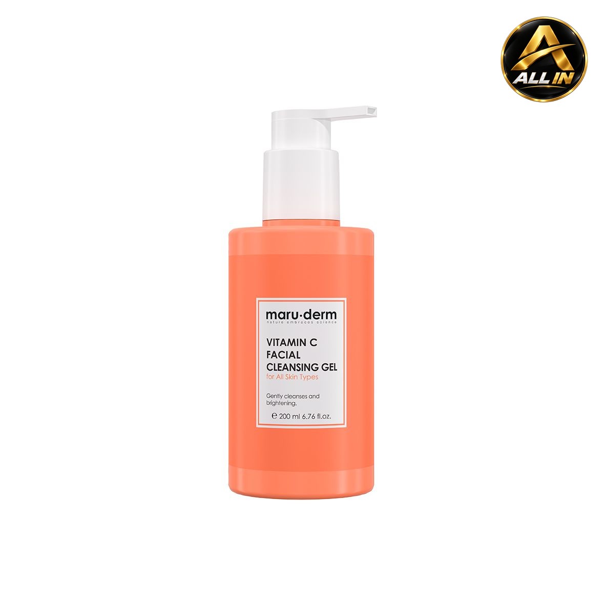 غسول تنظيف الوجه بفايتمين سي Maru.derm VITMIN C FACIAL CLEANSING GEL 200 ML، صورة 1