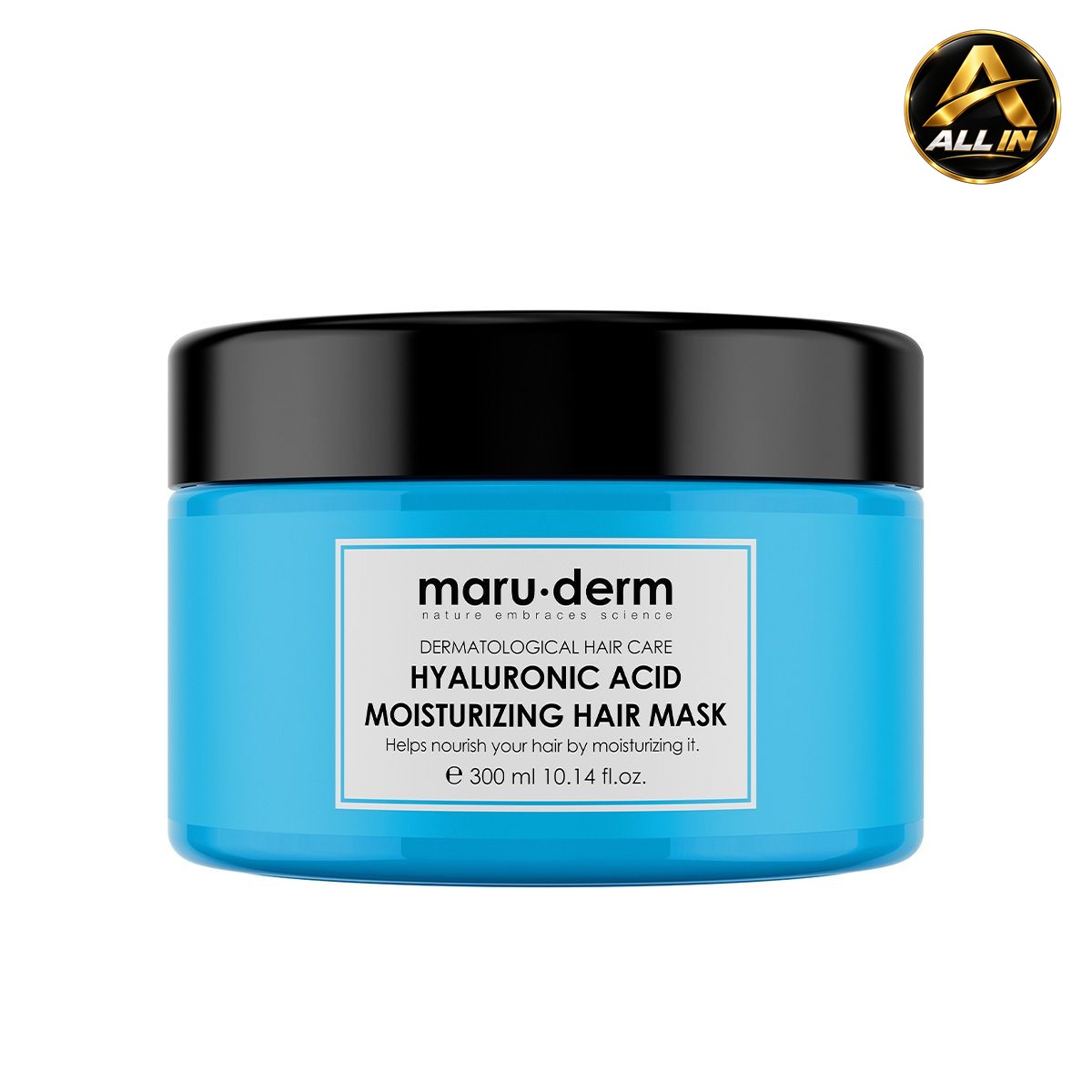 ماسك الشعر بحمض الهيالورونيك من ماروديرم Maruderm Hyaluronic Acid Moisturizing Hair Mask، صورة 1