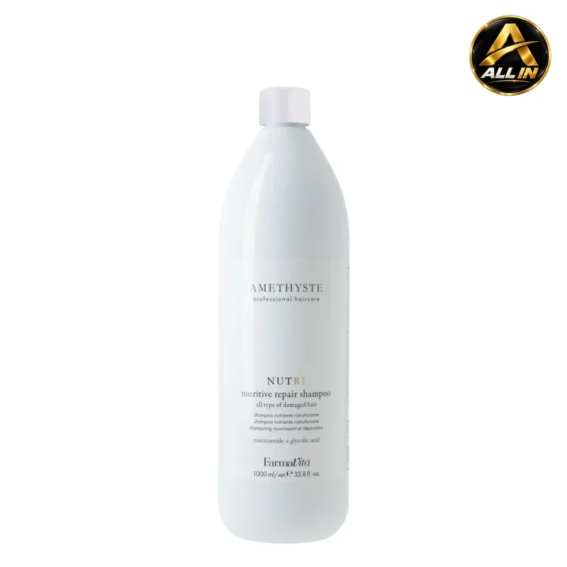 شامبو تغذية وإصلاح — FARMAVITA AMETHYSTE NUTRI – Nutritive Repair Shampoo