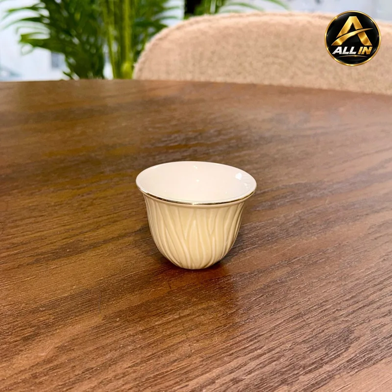 طقم فناجين سادة 12 بورسلان AMBER 10SY