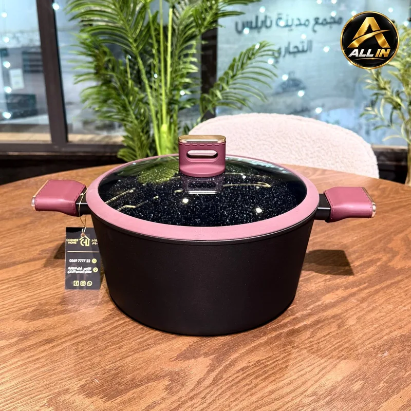 طنجرة اسود ونهدي 28 سم ADC-2206