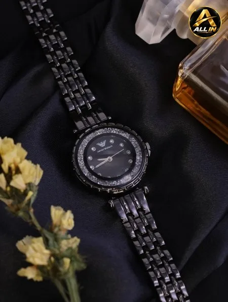 ساعة نسائية GIORGIO ARMANI ماستر كوبي.