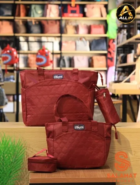 طقم شنطة بيبي chicco .