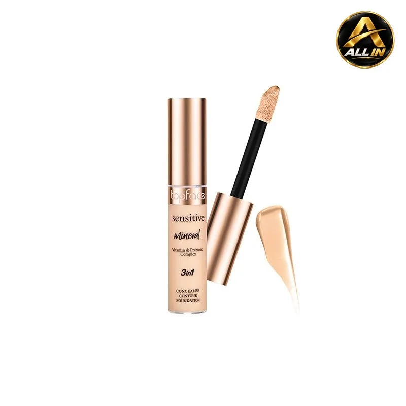كونسيلر توب فيس 3 في 1 | Topface Senstive Mineral Concealer 3in1