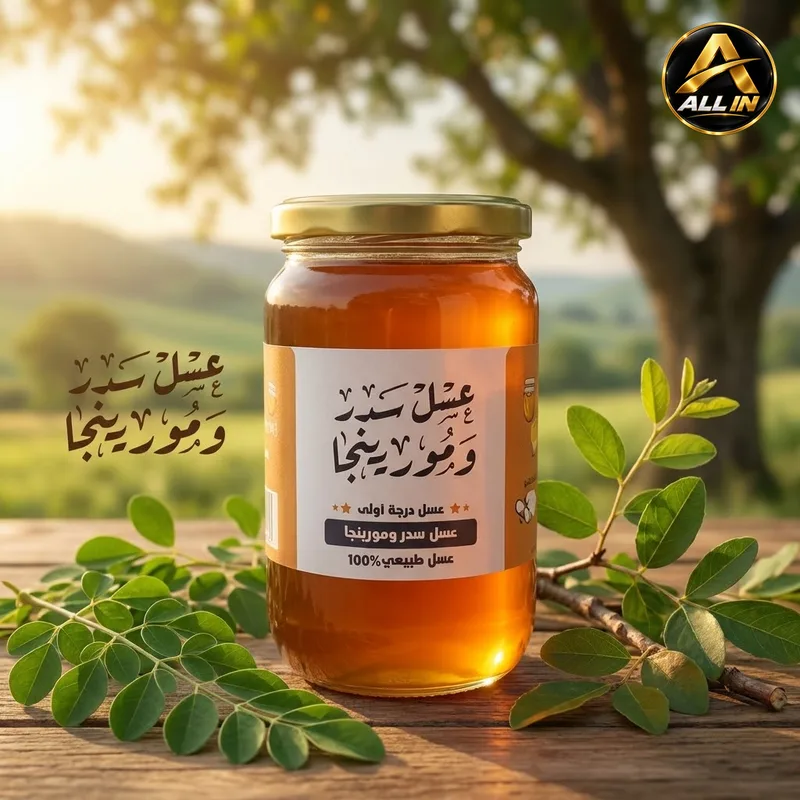 عسل السدر والمورينجا – 1 كيلو