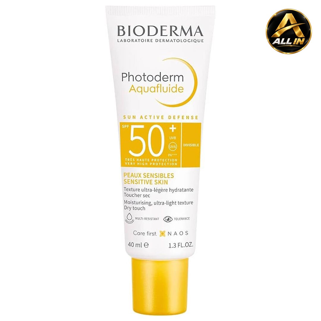واقي شمس سائل SPF 50، أصفر Bioderma Photoderm Aqua، صورة 1