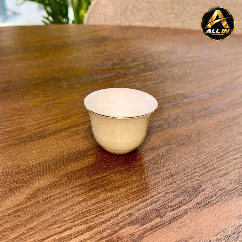 طقم فناجين سادة 12 بورسلان AMBER 3SY