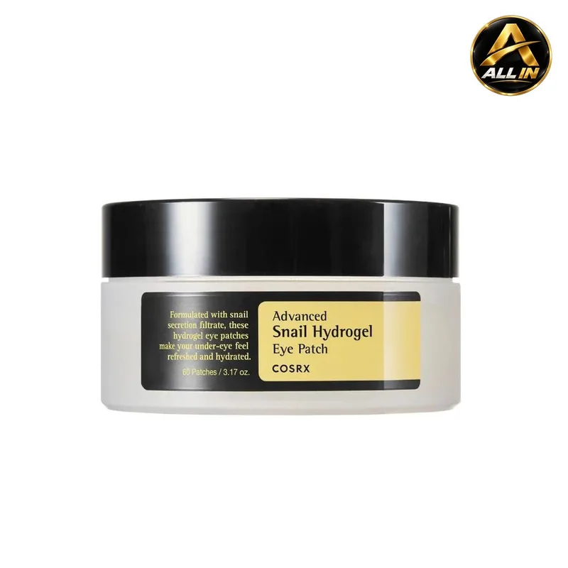كوسركس لصقات هيدروجيل للعين بخلاصة الحلزون المتطورة 60 لصقة | [COSRX] Advanced Snail Hydrogel Eye Patch
