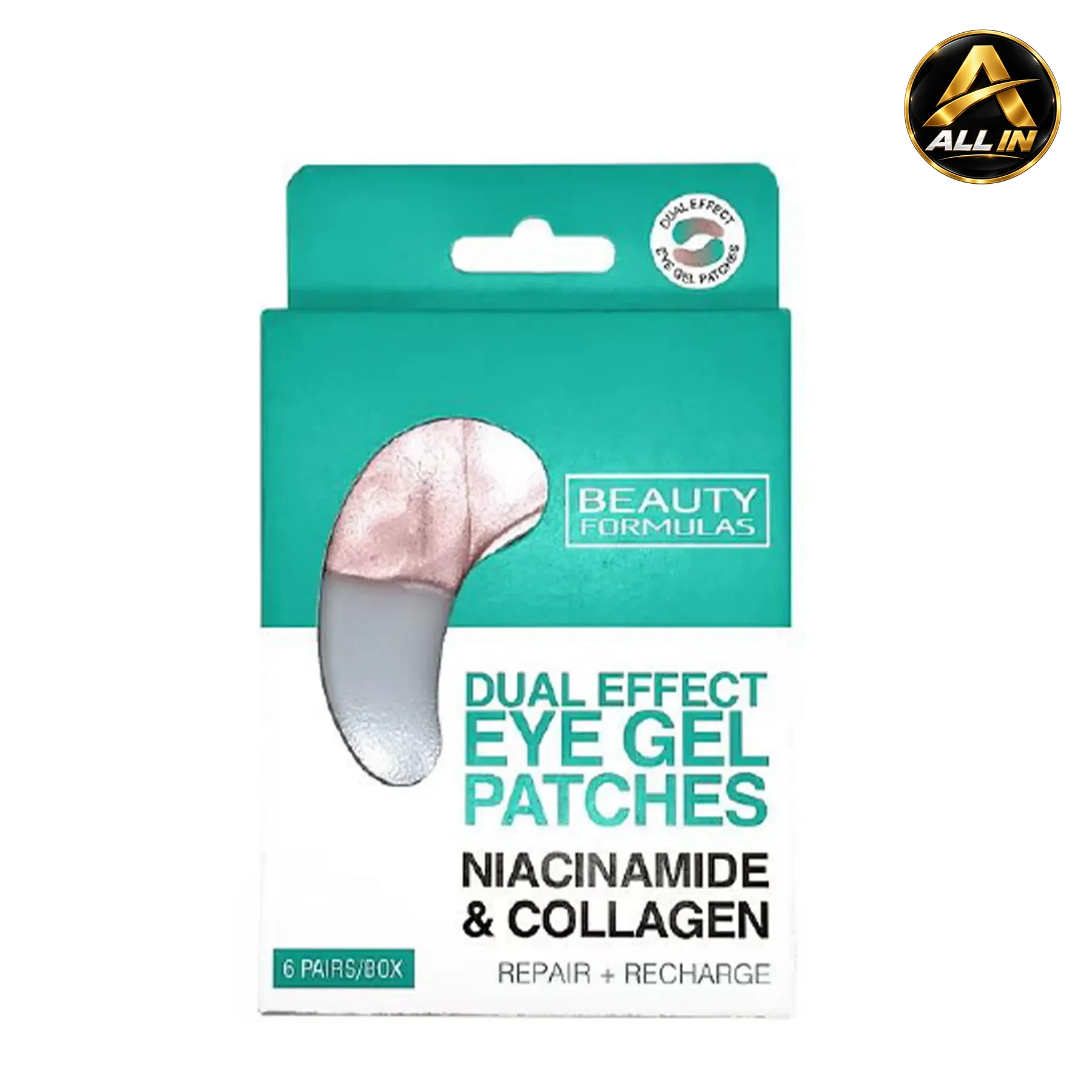 ماسك عيون نياسينامايد والكولاجين Eye Gel Patches Niacinamide & Collagen، صورة 1