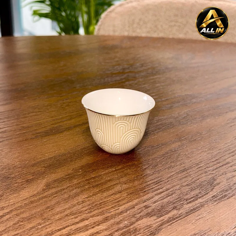 طقم فناجين سادة 12 بورسلان AMBER 8SY