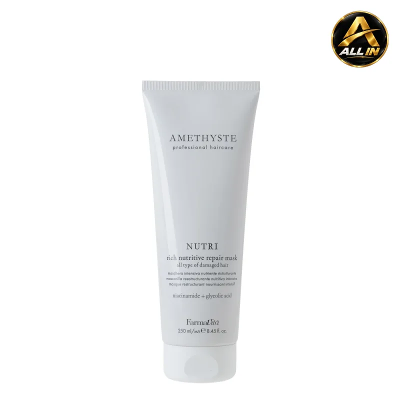 ماسك تغذية وإصلاح مكثف 250 مل — FARMAVITA AMETHYSTE NUTRI – Rich Nutritive Repair Mask