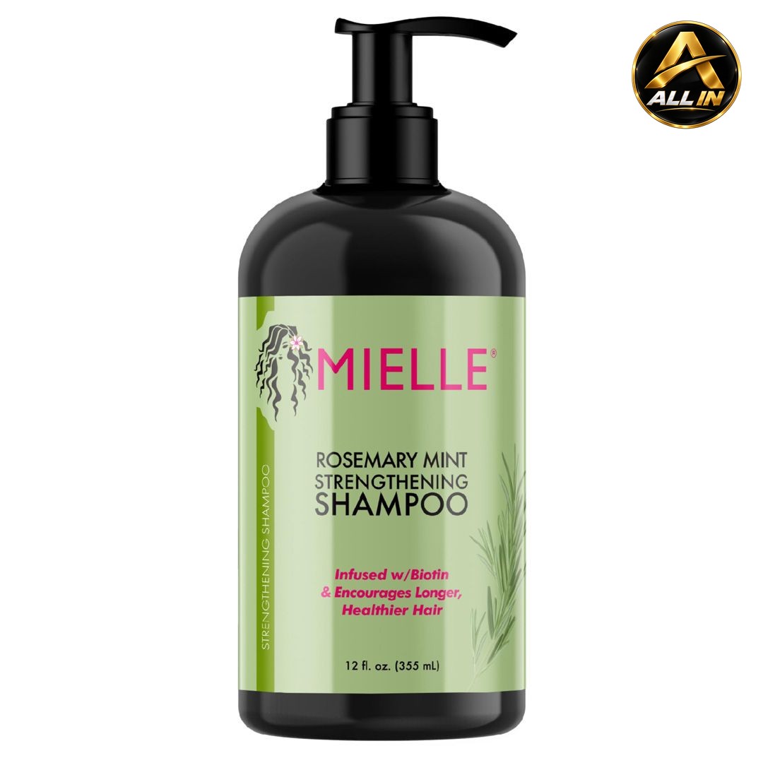 ميلي شامبو اكليل الجبل والنعناع لتقوية الشعر 355 مل | Mielle Rosemary Mint Strengthening Shampoo، صورة 1
