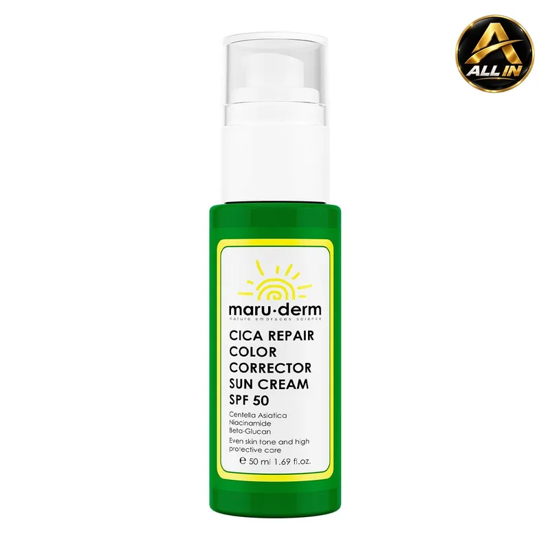 واقي شمس من ماروديرم Maruderm SPF 50+ Cica Tone Correcting Sunscreen