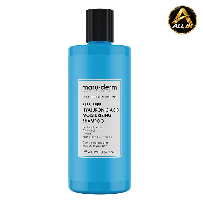 شامبو الهيالورونيك من ماروديرم Maruderm SLES-Free Hyaluronic Acid Moisturizing Shampoo