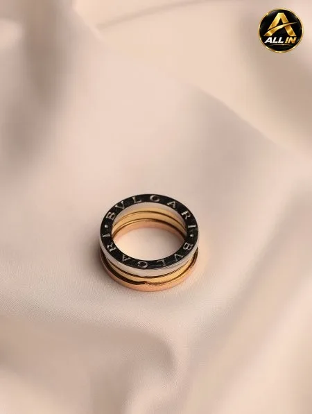 خاتم BVLGARI ستانلس ستيل.