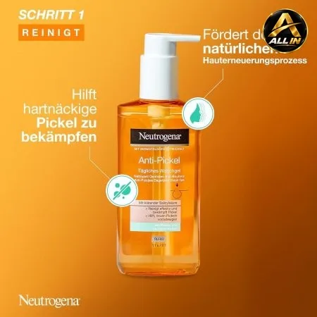 غسول يومي Neutrogena Anti-Pickel.