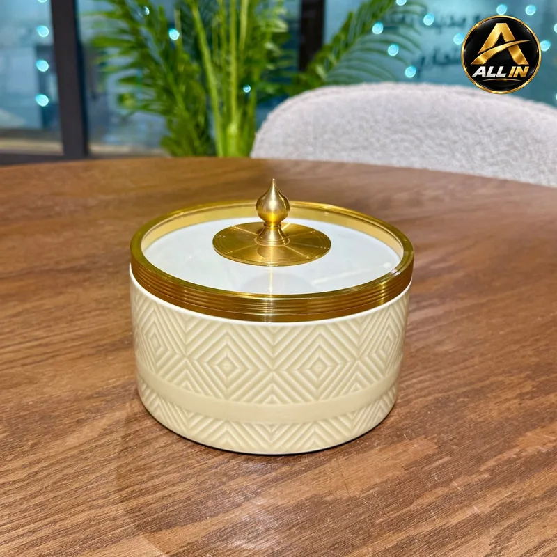 مضيفة مدور بورسلان AMBER 5SY