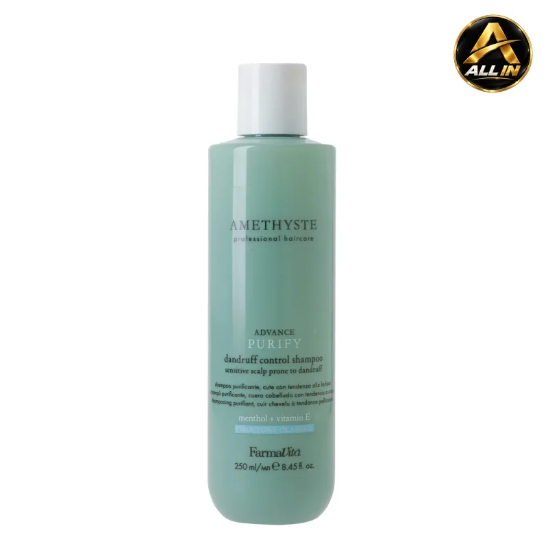 شامبو للتحكم بالدهون 250 مل — FARMAVITA AMETHYSTE ADVANCE REGULATE – Sebo Control Shampoo