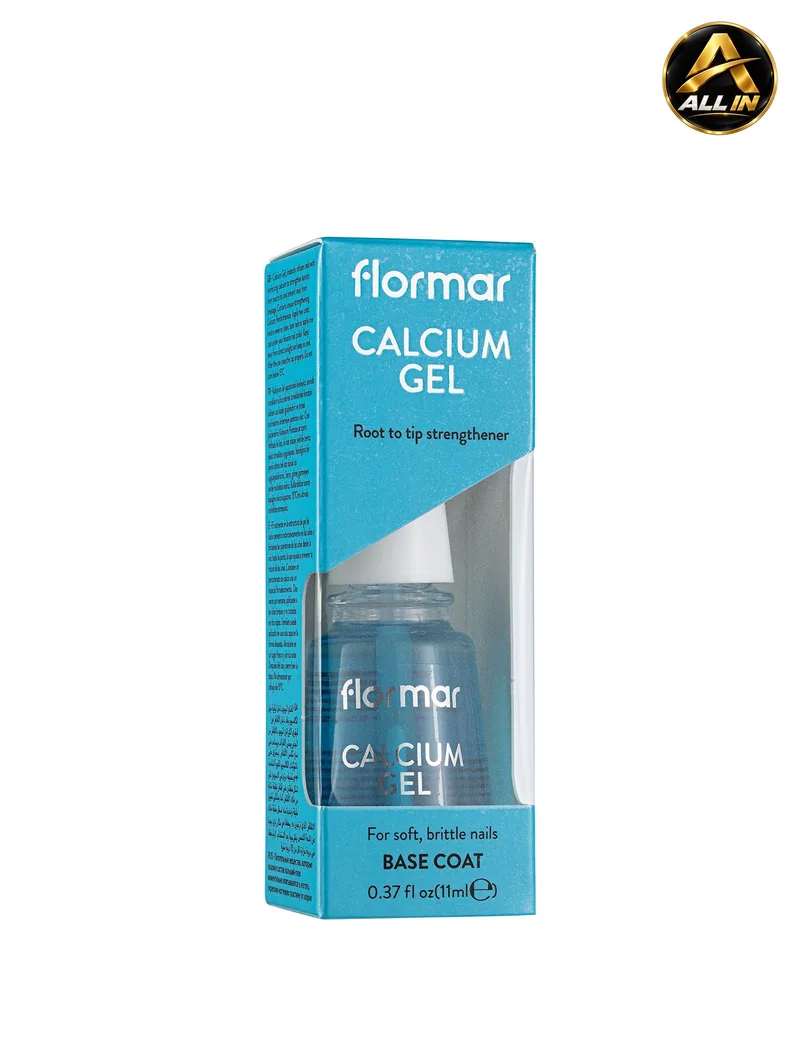 طلاء أساس جل بالكالسيوم لتقوية الأظافر 11 مل Flormar