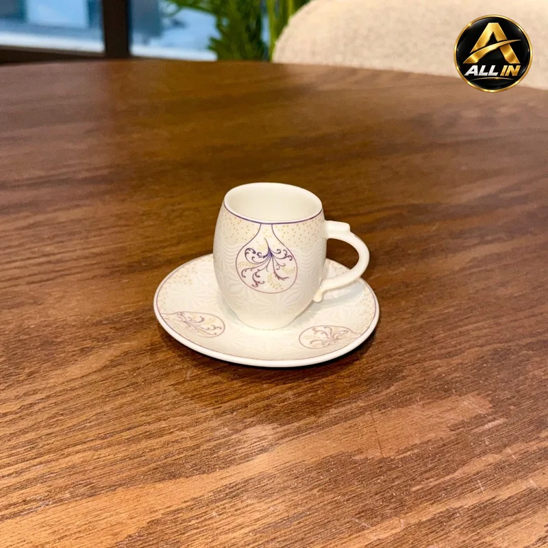 طقم فناجين قهوة 12+12 طابة 7250