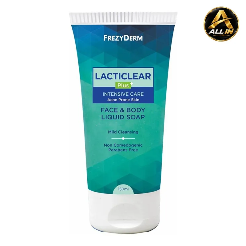 غسول لاكتي كلير لحبوب الوجه والجسم | FrezyDerm LactiClear Plus
