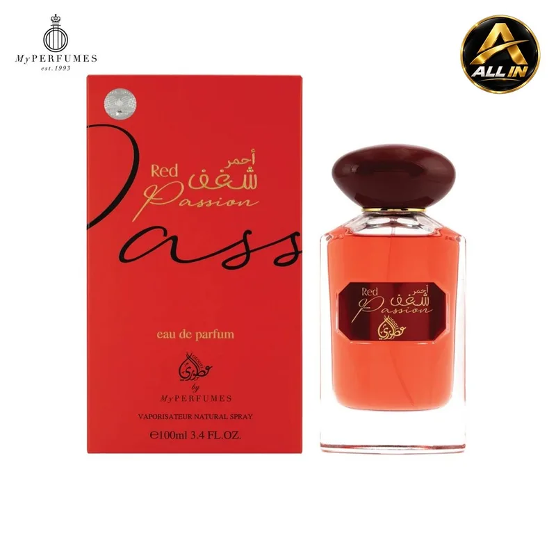 عطر شغف أحمر | My Perfumes Red Passion 100ml