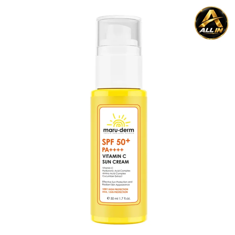كريم واقي شمس بفايتمن سي +Maru.derm Vitamin C Sun Cream SPF 50