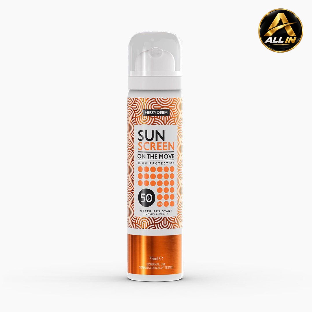 بخاخ واقي شمس On The Move SPF 50 — 75 مل Frezyderm، صورة 1