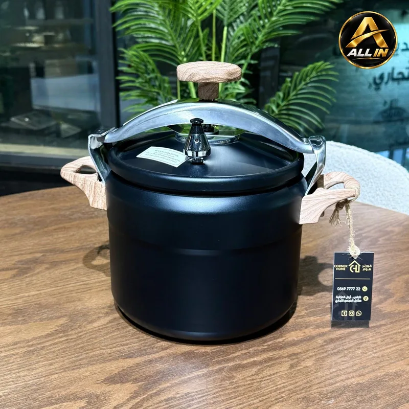طناجر ضغط رخام 8 لتر اسود CTC24