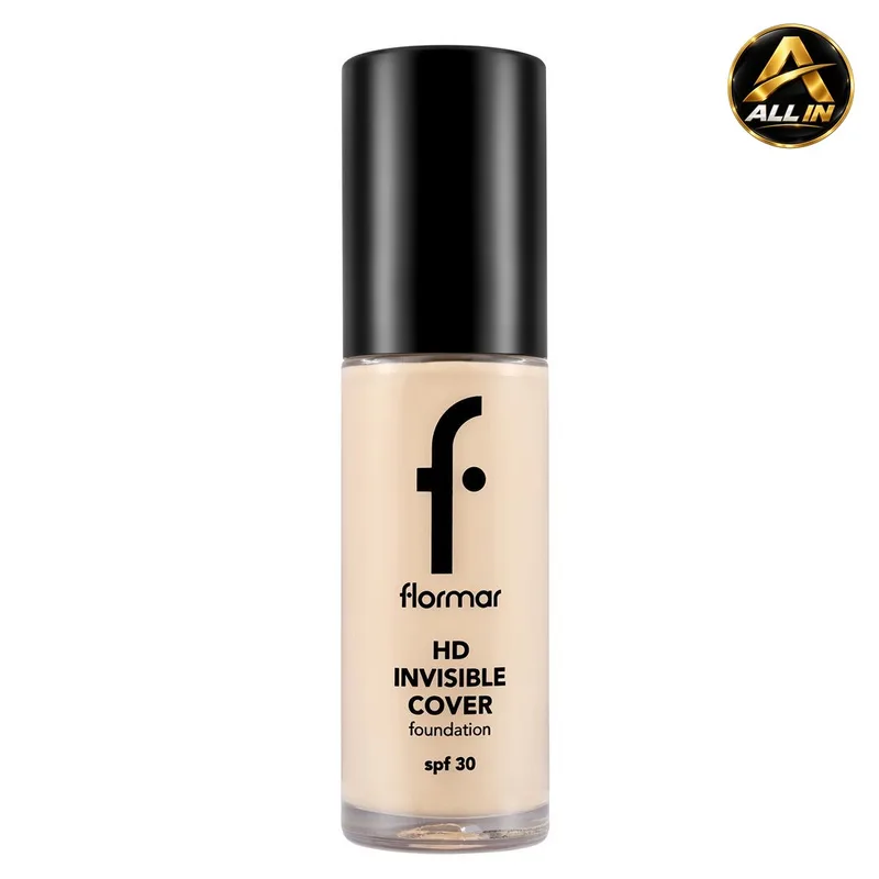 كريم الاساس من فلورمار | Flormar Invisible Cover HD Foundation