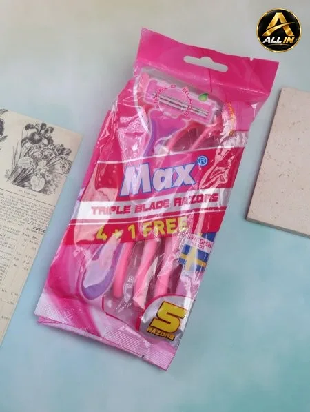 مجموعة شفرات حلاقة للجسم من MAX.