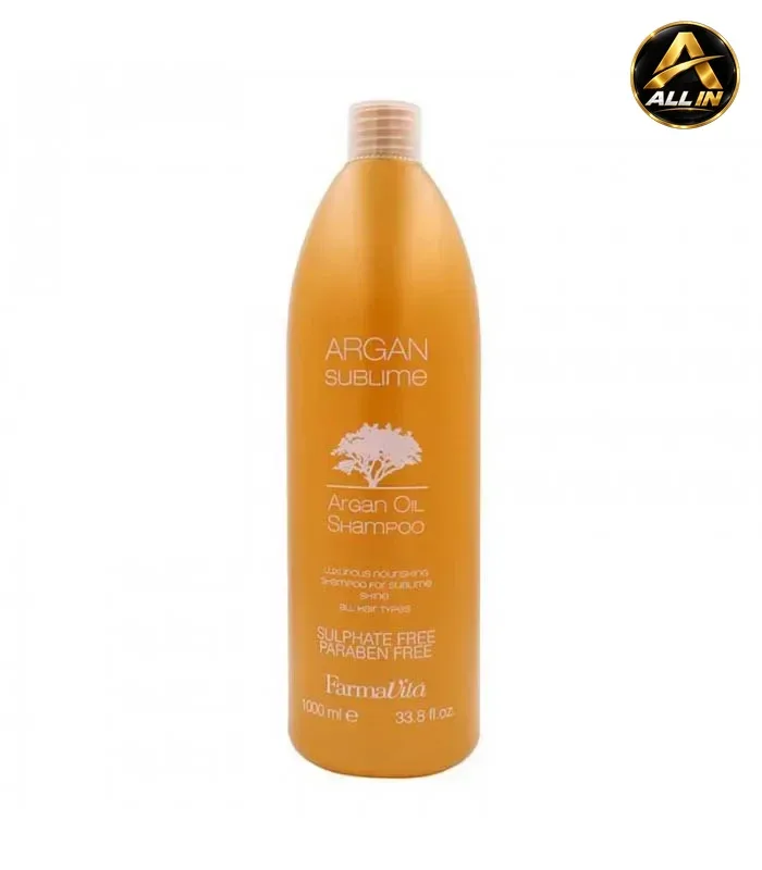 شامبو فارمافيتا أرجان سوبليم 1000 مل farmayita shampoo argan oil 1000 ml