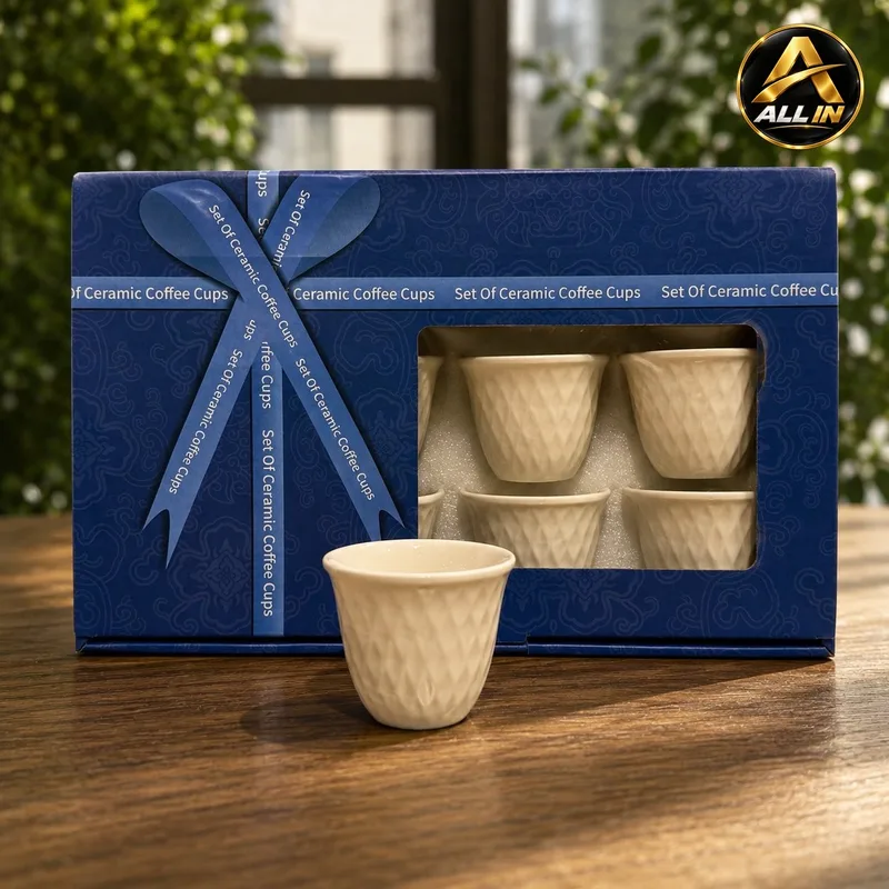 فناجين سادة 12 ابيض S26-4