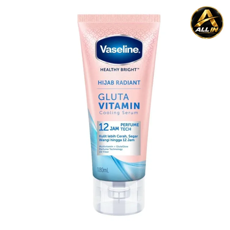 فازلين سيروم الجسم المشع بالغلوتا والفيتامين المنعش – 180 مل vaseline serum