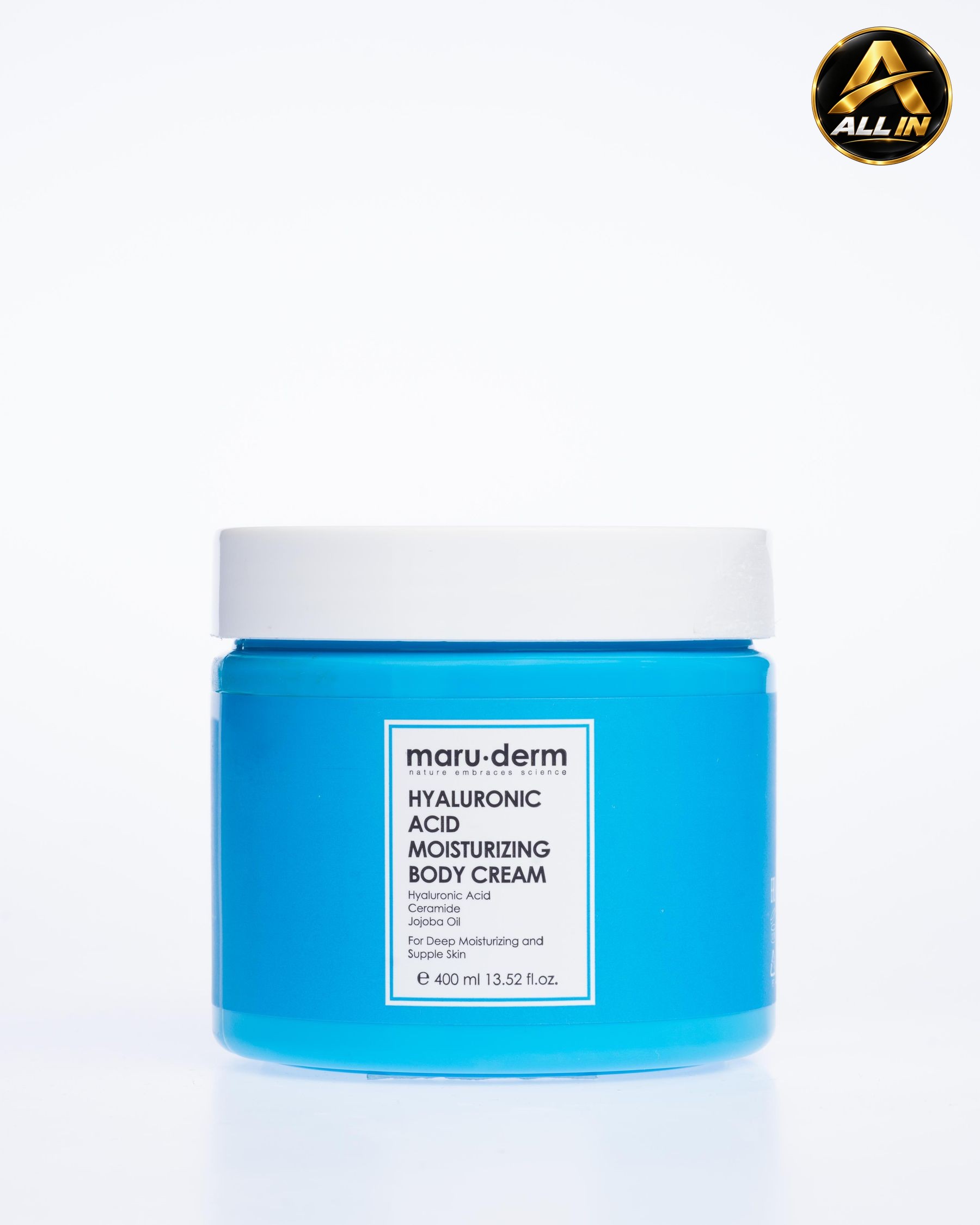 كريم ماروديرم المرطب للجسم بحمض الهيالورونيك MARU-DERM HYALURONIC ACID MOISTURIZING BODY CREAM، صورة 1