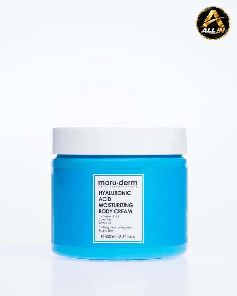 كريم ماروديرم المرطب للجسم بحمض الهيالورونيك MARU-DERM HYALURONIC ACID MOISTURIZING BODY CREAM