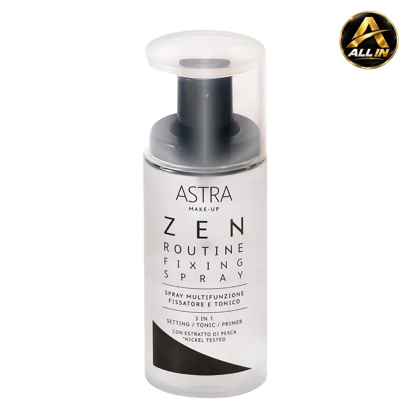 بخاخ تثبيت مكياج من أسترا ASTRA ZEN ROUTINE FIXING SPRAY