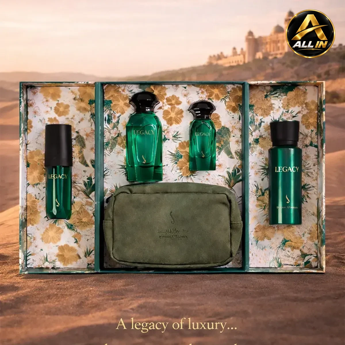 طقم دخوني ليجاسي مع شنطة DKHONI LEGACY GIFT SET، صورة 1