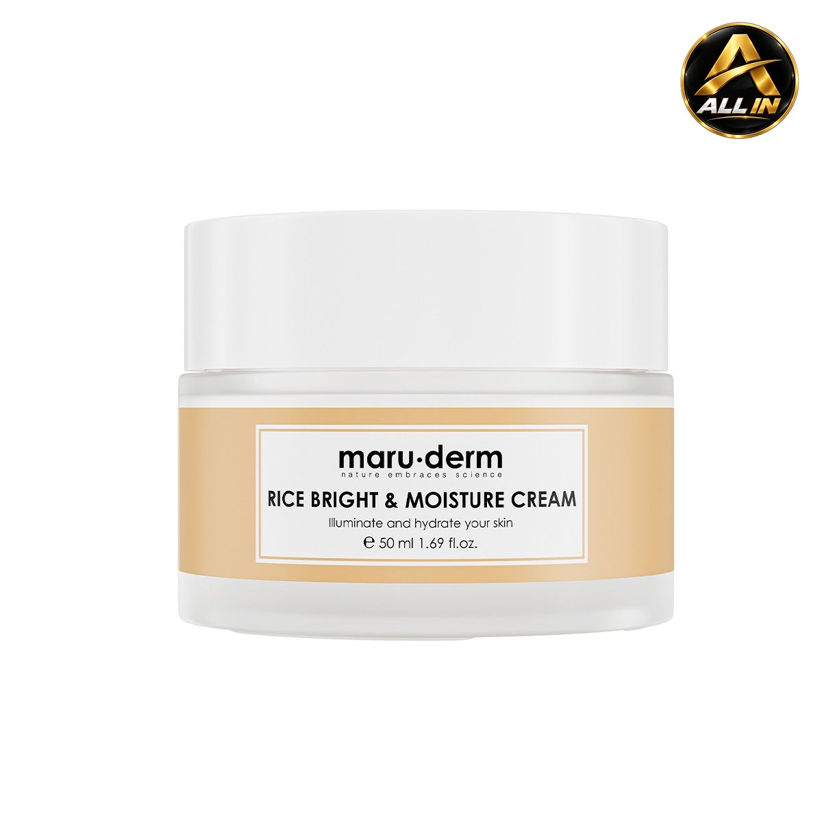 كريم مرطب للوجه بخلاصة الارز Rice Bright & Moisture Cream – 50 ML، صورة 1