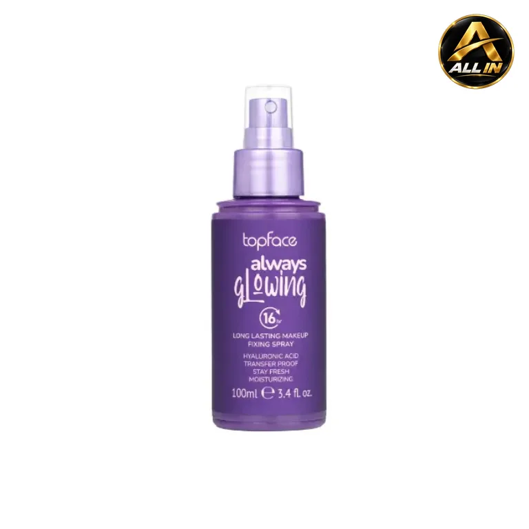 مثبت مكياج توب فيس يحفظ اللمعة | TOP FACE ALWAYS GLOWING FIXING SPRAY