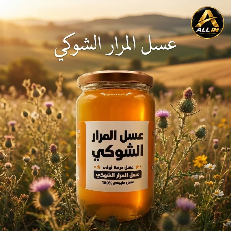 عسل المرار الشوكي– نص كيلو