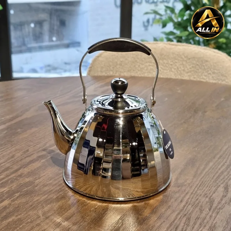 أبريق شاي 1.5 لتر ستانليس فضي S13-5